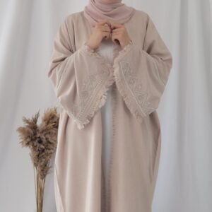 Linen Abaya Kimono élégante - Mode féminine chez RehamStore.fr